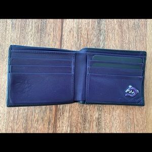 Jan Leslie Men's Wallet - Purple crocodile